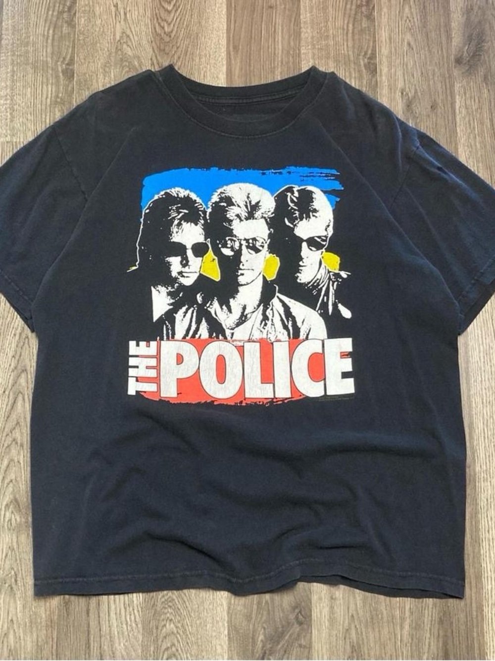 Y2K 2007 The Police World Tour Band Shirt